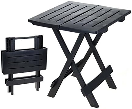 Klapptisch "ADIGE" - kleiner Garten- oder Campingtisch - ideal als Beistelltisch