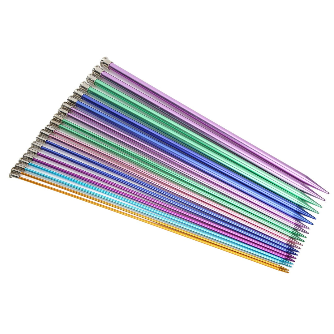 Stricknadeln, ausreichend saubere Webwerkzeuge aus Aluminium, Stricksets zum Stricken von Pullovern