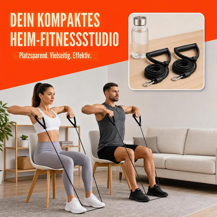 BESPORTBLE 1 Paar Stepper Widerstandsbänder Stepping Machine Assistance Bands Pull Up Fitness Übungs
