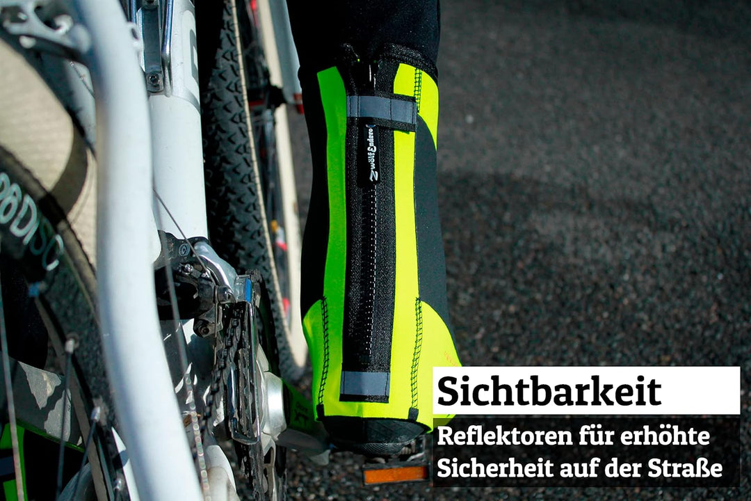 Zwölfender Classic Winddichte, wasserdichte und wärmeisolierende Neopren-Überschuhe für Herren und D