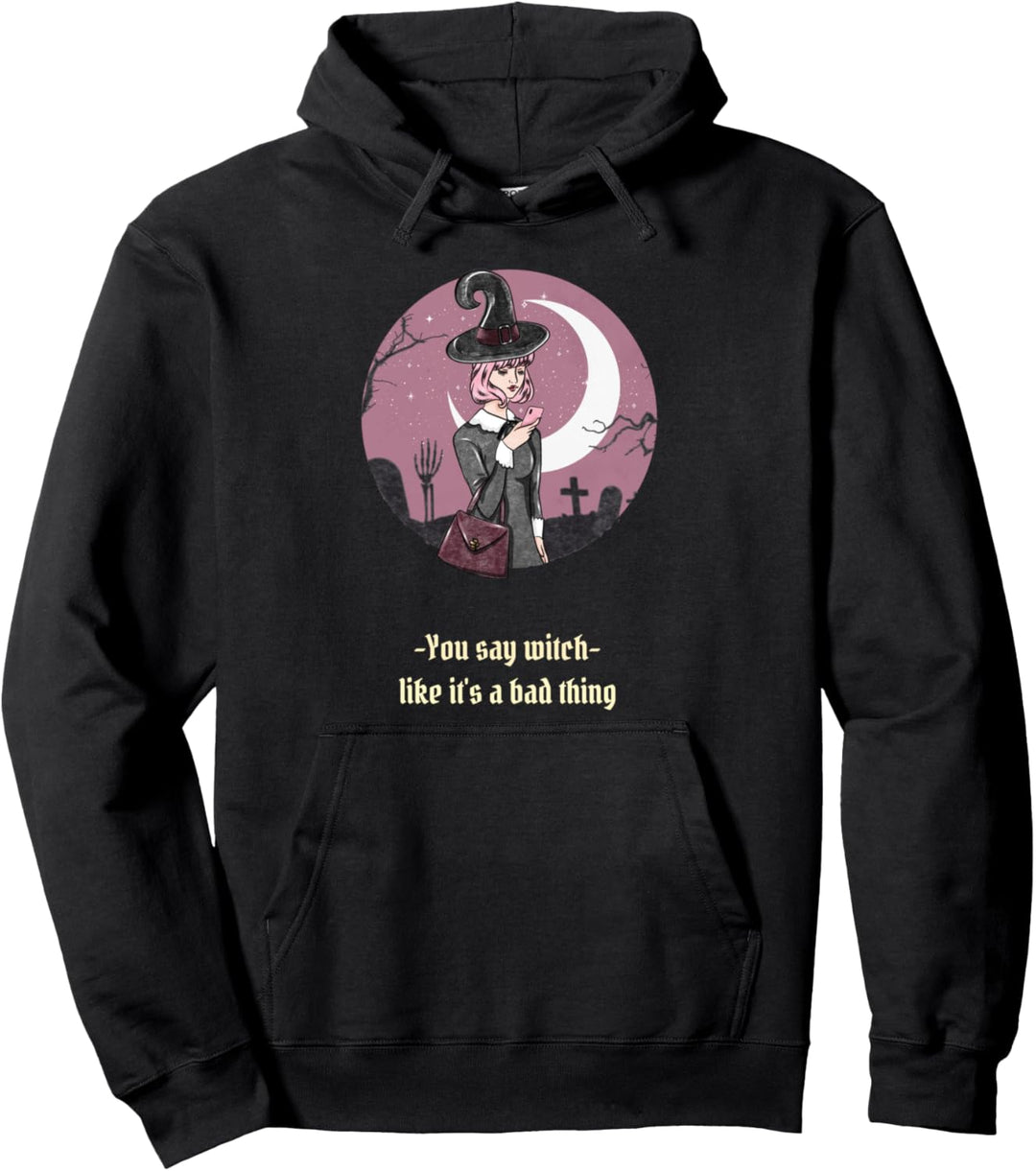 Lustiges Kostüm Halloween Geschenk der Hexe Pullover Hoodie