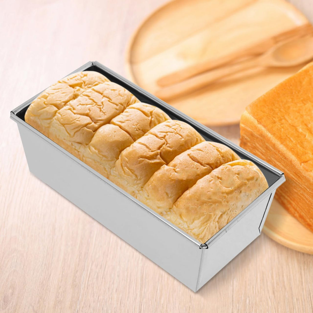 Ciieeo Edelstahl Kastenform Für Brot Langlebige Brotbackform Ohne Deckel Vielseitige Toastform Für G