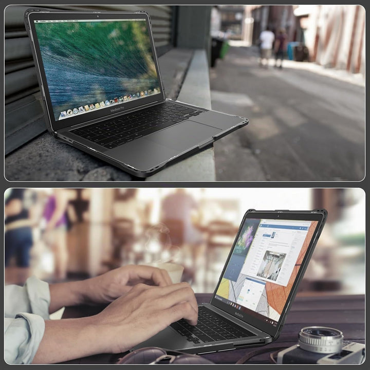 Fintie Hülle Kompatibel mit MacBook Pro 13 Zoll M2/M1 (2022-2016) A2338/A2289/A2251/A2159/A1989/A170