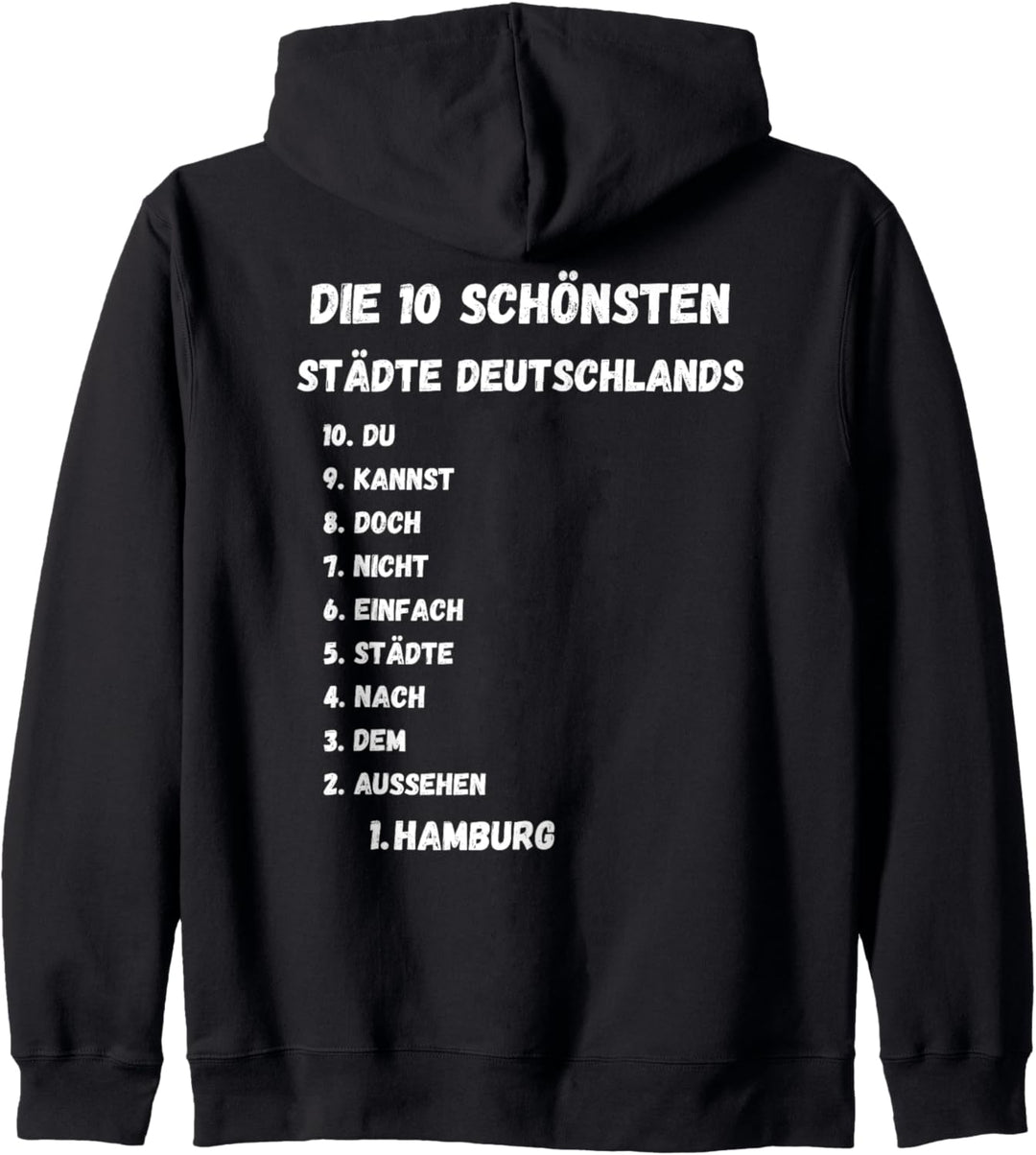 Die 10 schönsten Städte Deutschlands, 1. Platz Hamburg Kapuzenjacke