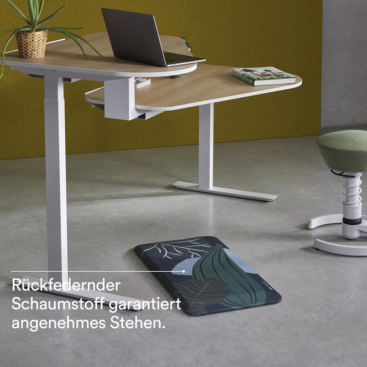 aeris Muvmat 2-Zonen Anti Ermüdungsmatte – Ergonomische Stehmatte mit hochwertigem Integralschaum –