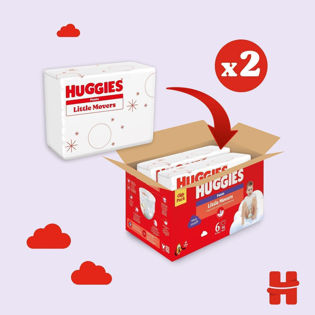 Huggies Pants Little Movers Disney, Grösse 6, 96 St. (2x48), Monatsbox