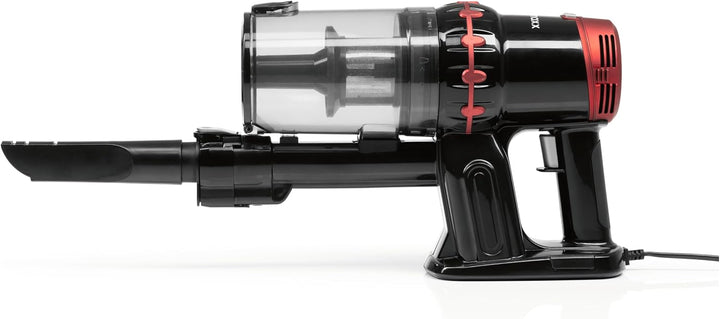 CLEANmaxx Zyklon Staubsauger | 2in1 beutelloser Boden- &amp; Handstaubsauger | Starke Saugleistung 12 kP