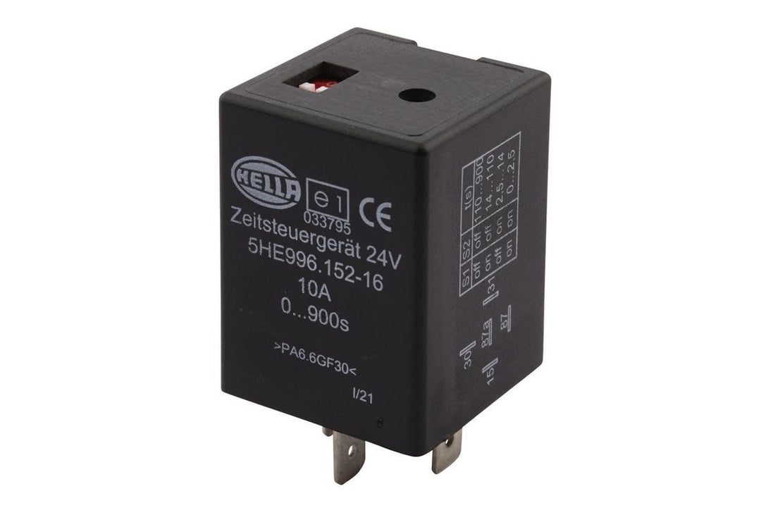 HELLA - Zeitrelais - 24V - Anschlussanzahl: 5 - Wechsler - 5HE 996 152-161
