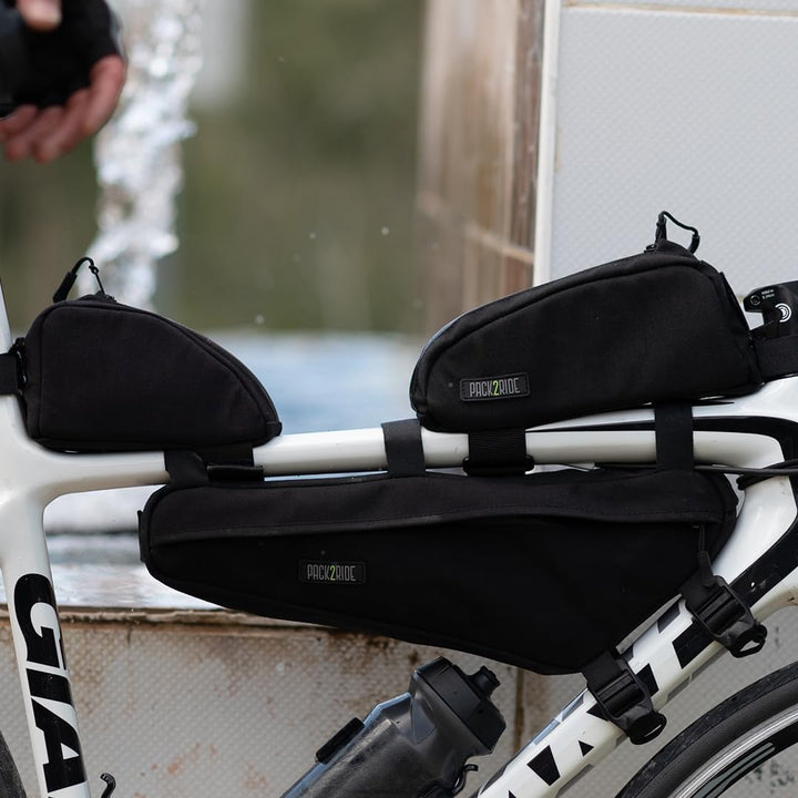 PACK2RIDE Mira FahrradrahmenTasche – wasserabweisendes, strapazierfähiges Cordura-Gewebe und Tasche