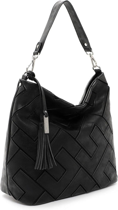 Tamaris Beutel Marike 32684 Damen Handtaschen Uni Einheitsgrösse Black 100, Einheitsgrösse Black 100