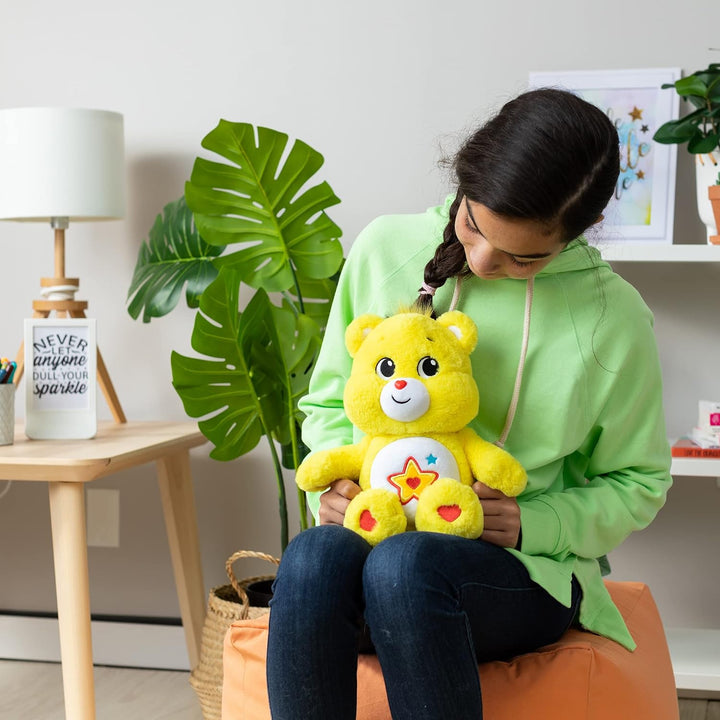 Care Bears - 14 Inch Medium Plush - Superstar