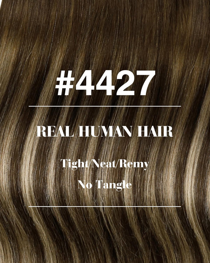 Hetto Balayage Echthaar Extensions Tressen Braun Echthaar Tressen Extensions Naturlich Tressen Exten