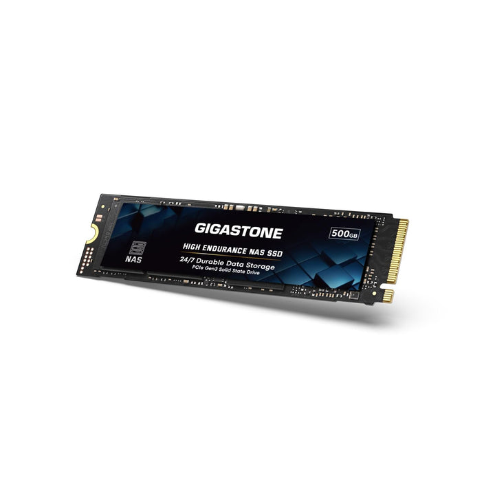 Gigastone SSD 500 GB M.2 NAS SSD 24/7 High Endurance Cache für Network Attached Storage Business Dat