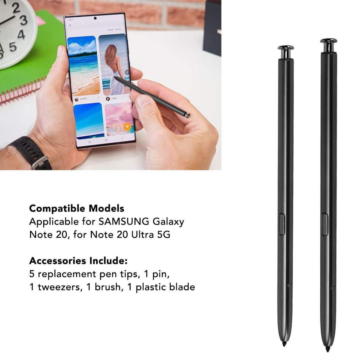 2 Stylus Pen Zubehör für Note 20 Note 20 Ultra 5G, Touch Pen mit Spitzen, hochwertiger Ersatzstift f