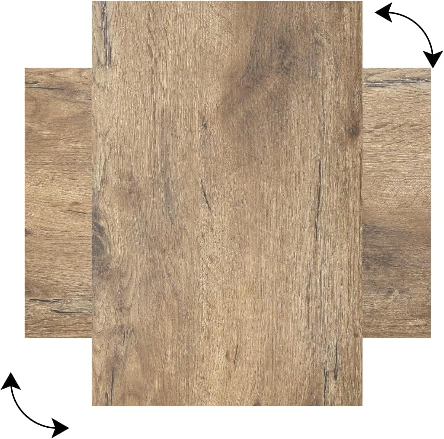ALLboards Metallische Magnettafel HOLZ BAUMSTAMM BAUMKERN 60x40cm MetalBoards Memoboard für jede Art