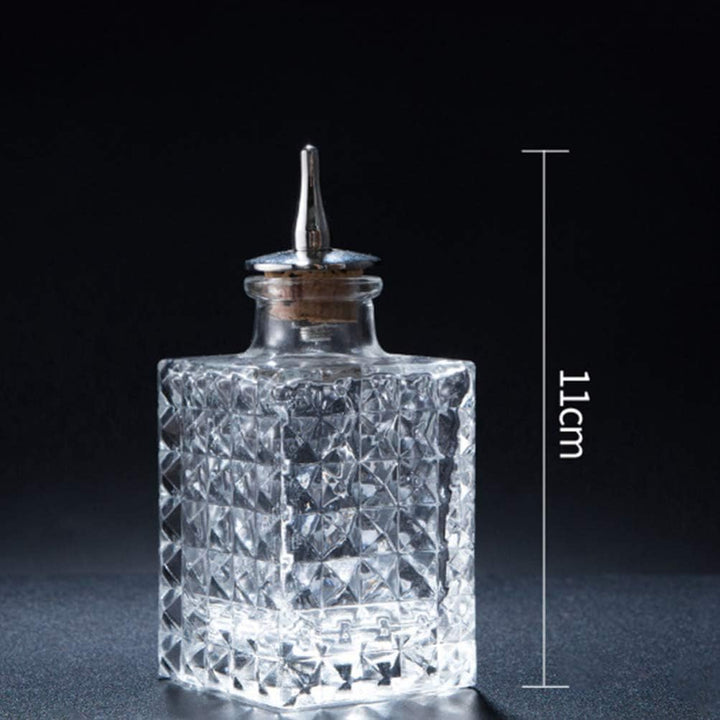 Absinth Glasflasche, Bitterflasche Bittertropfen Glaglas Dasher- Flaschen Bitterspender Mit Dash Whi