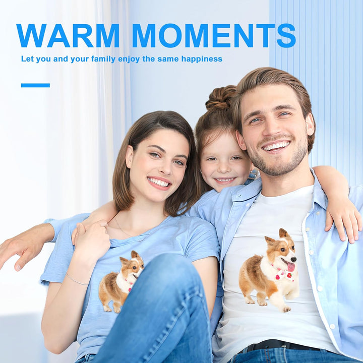 LCL DTF-Pulver Transfer Powder weiss 500g/17.6oz Digitales Transferklebepulver für alle Stoffe DTF-D