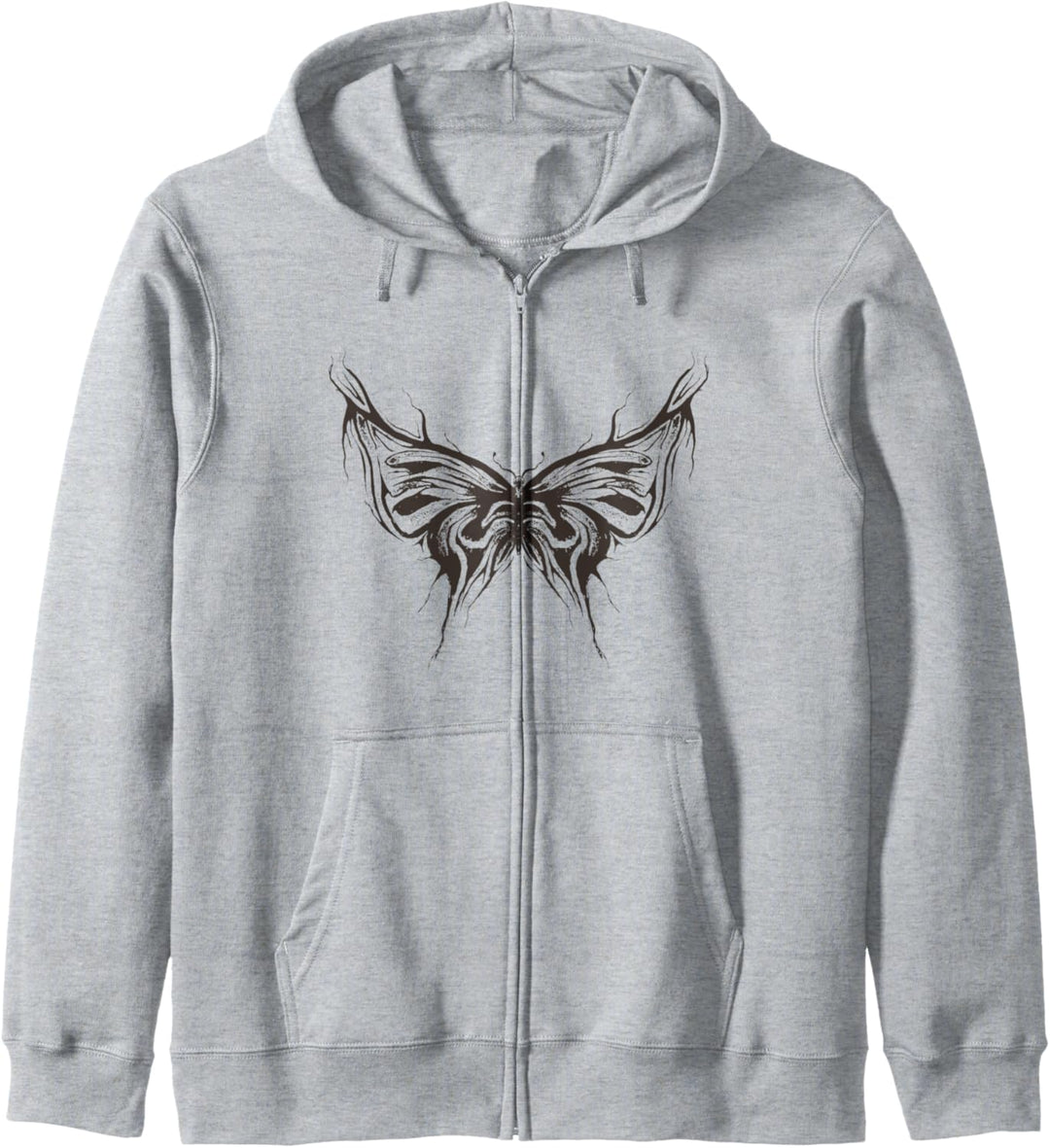 Grunge Schmetterling Bug Wings Kapuzenjacke