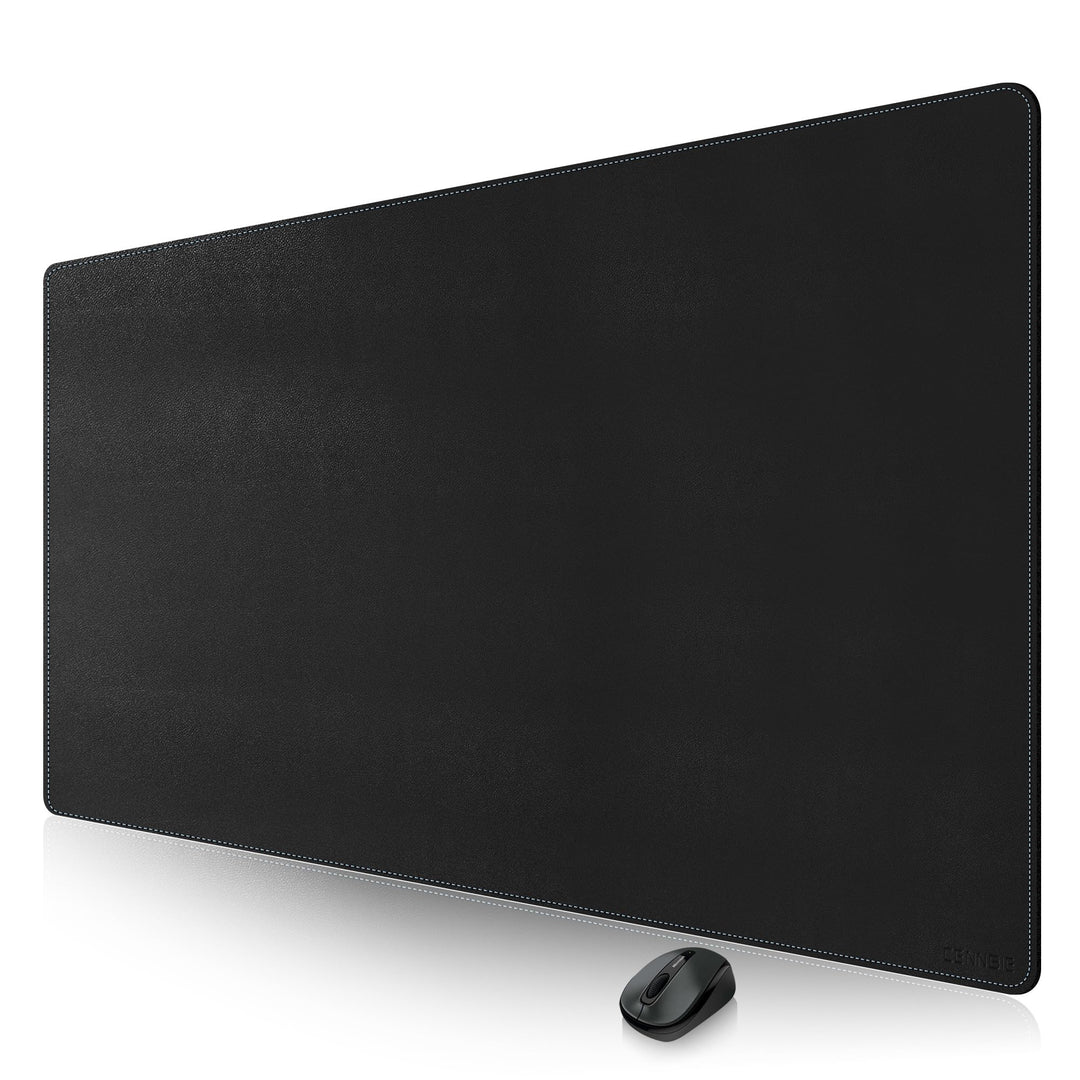 CENNBIE Schreibtischunterlage Leder, 180 x 70 cm Mauspad xxl, Erweitertes schreibtischunterlage filz