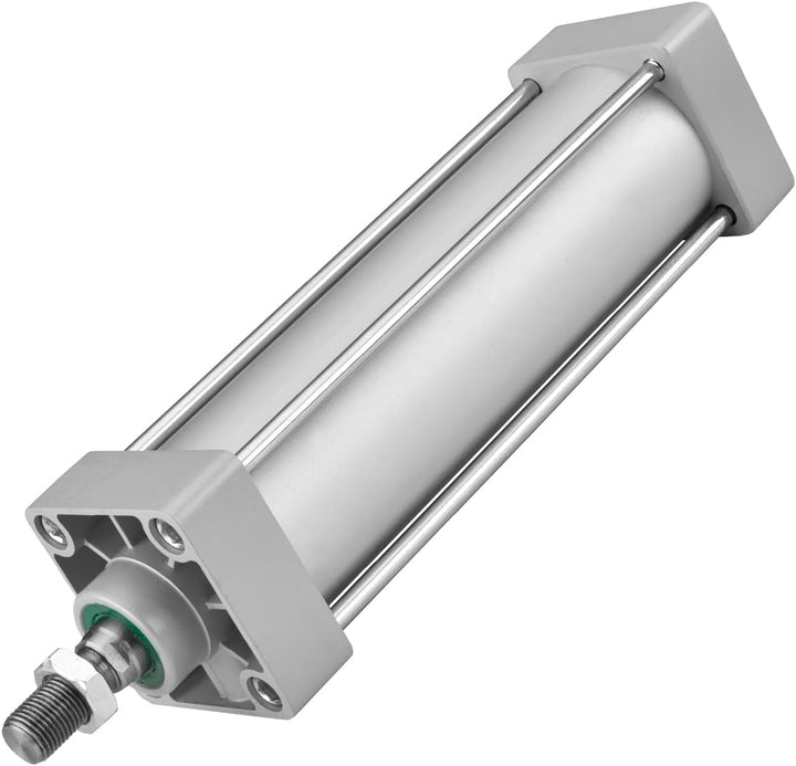 Heschen Pneumatischer Standard-Luftdruckzylinder, SC 63-175, PT3/8 Anschluss, 63mm Bohrung, 175mm Hu