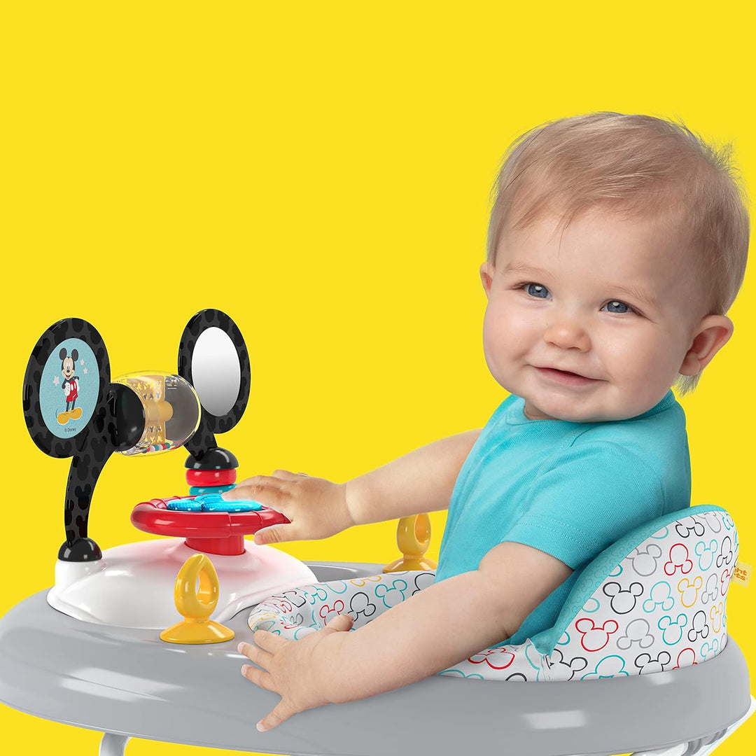 Bright Starts, Disney Baby, Mickey Mouse, Tiny Trek, Original Bestie, 2 in 1 Lauflernhilfe mit abneh