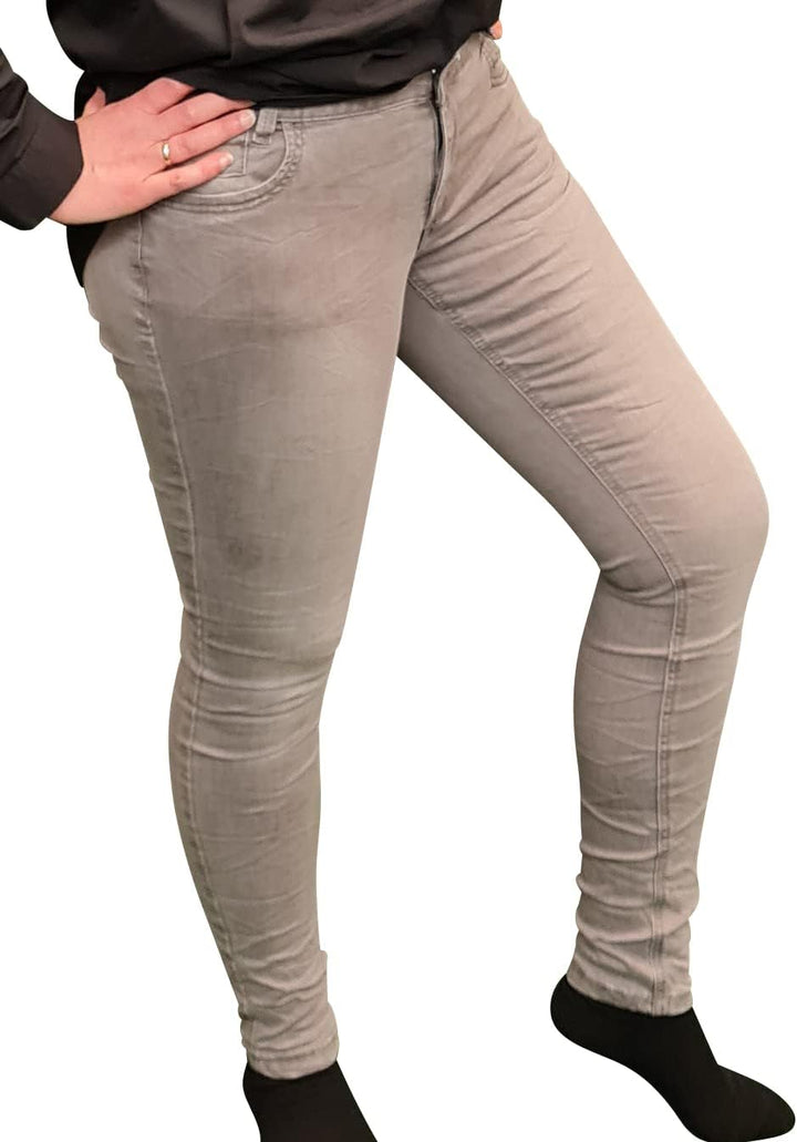 Buena Vista Kim-Zip Light Grey 2201 B5105 694.4580 - Stretch Denim, XS