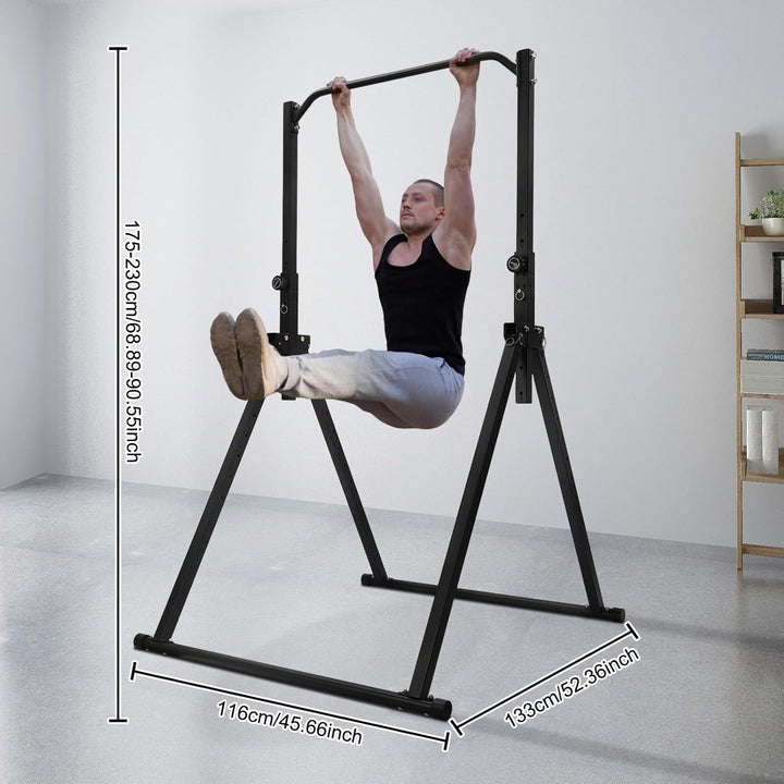 Klimmzugstange Outdoor, Power Rack, Power Tower aus Metall, Klimmzugstange Freistehend, Einstellbare