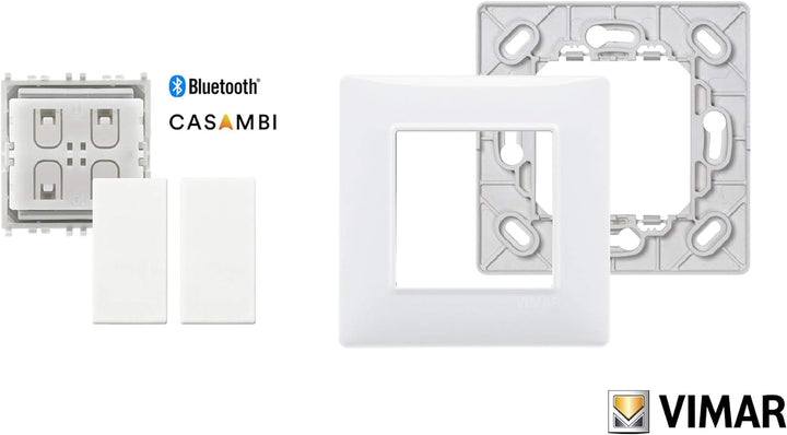 Vimar 0K03925.04 Plana Funk- und Batteriebetriebenes Steuerungs-Kit VIEW Wireless Standard Bluetooth