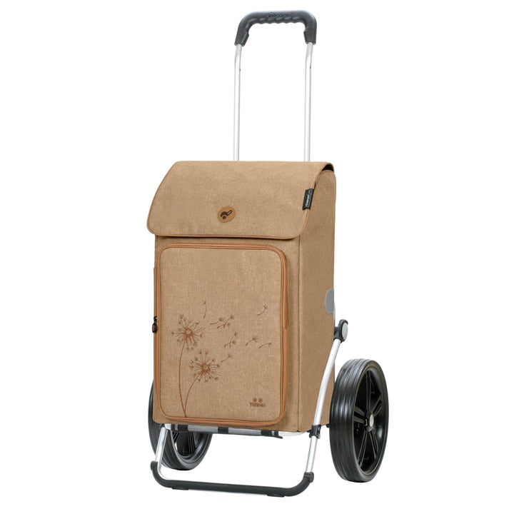 ANDERSEN Einkaufstrolley - Royal Shopper Erbo beige 45 L Einkaufswagen, gross, Thermo, vielseitig, A