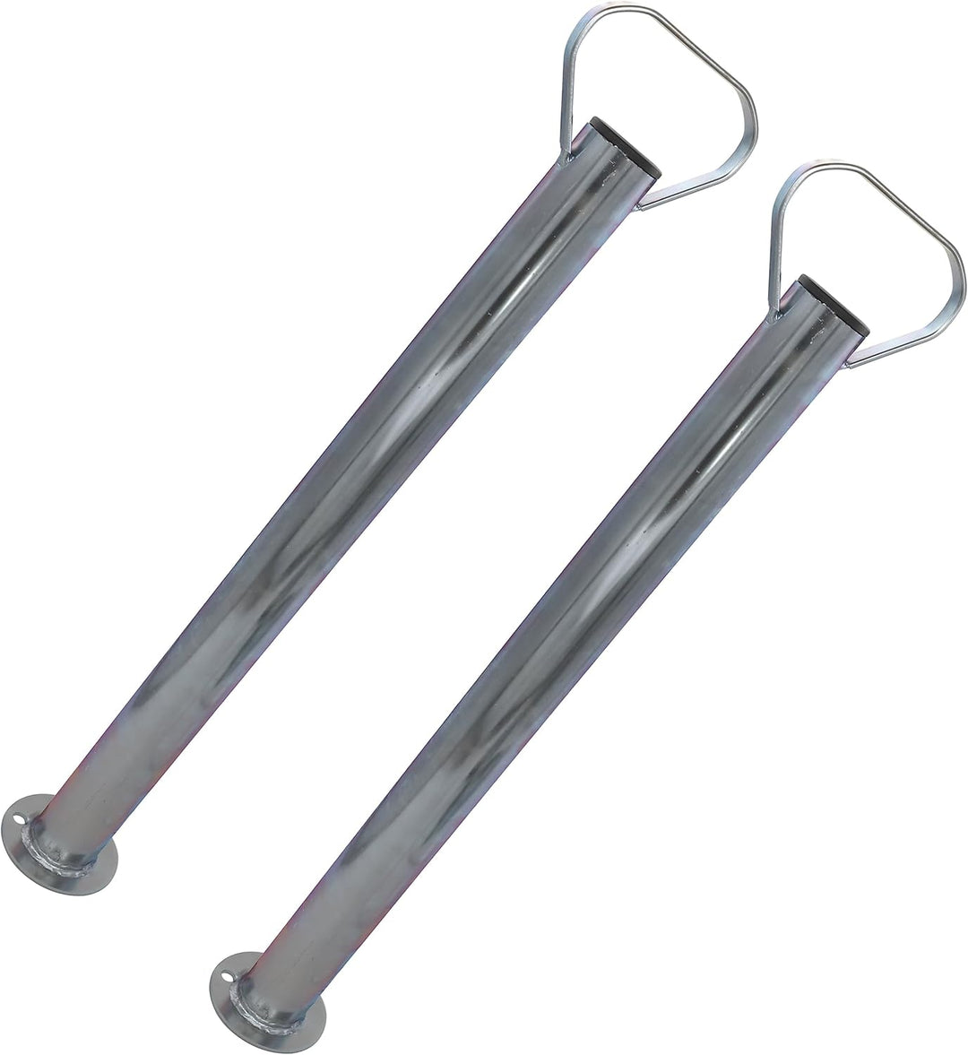 trailer parts4u Anhänger Stützen Stützrohr Abstellstützen 700mm 70cm Rohrstütze Stützfuss/wahlweise