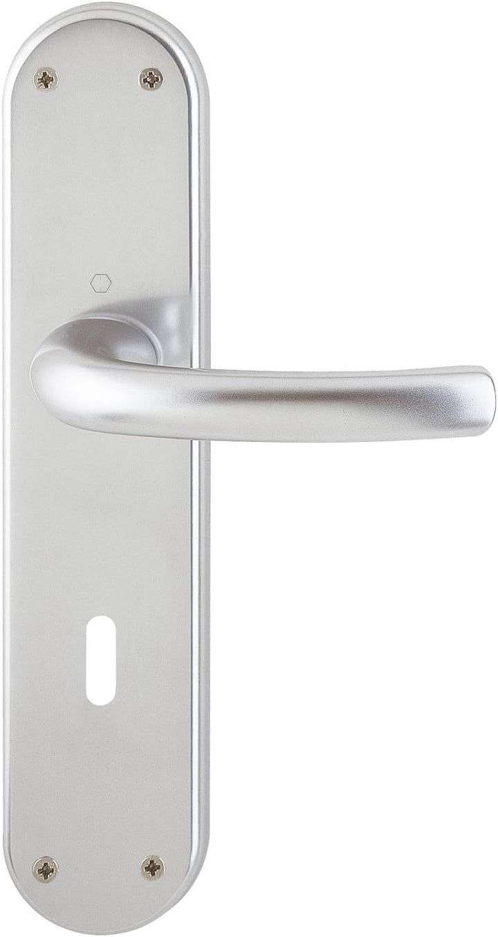 HOPPE 1776505 Renovationsgarnitur Tôkyô 1710/3334 Alu.F1 SK/OL 4-KT.8mm Entf.78mm