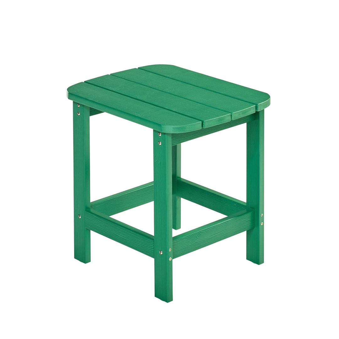 NEG Design Adirondack Tisch Marcy Beistelltisch täuschend echte Holzoptik, wetterfest, UV- und farbb