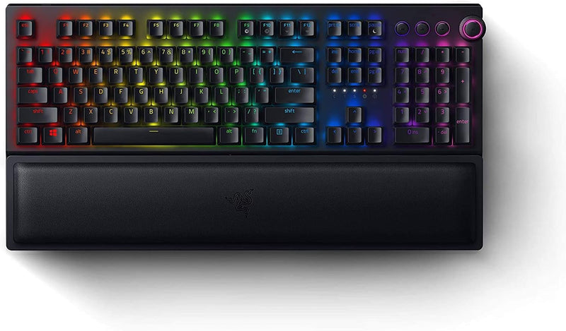 Razer BlackWidow V3 Pro (Green Switch) - Kabellose Mechanische Gaming Tastatur (Klickende Mechanisch