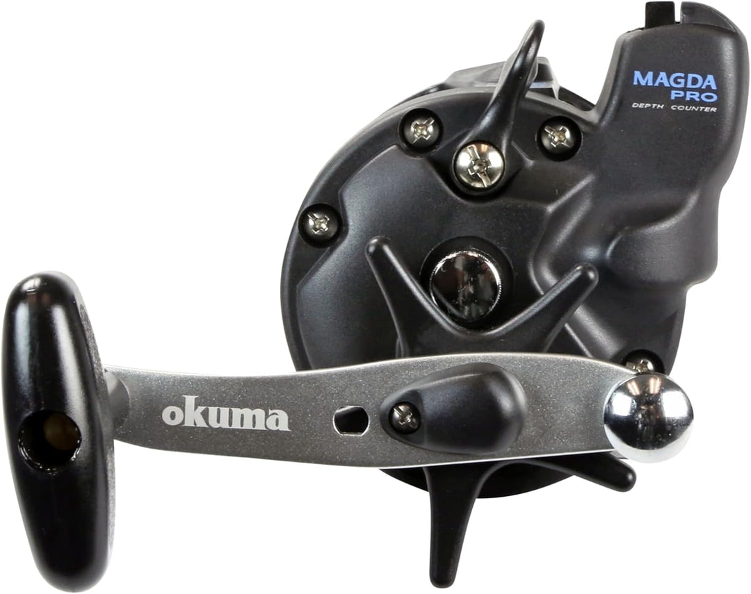 Okuma Magda Pro Line Counter Levelwind Schlepprolle MA-15DX, MA-15DX