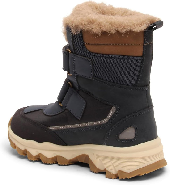 Bisgaard Unisex Schlupfstiefel in blau-kombi 26 EU Blau Kombi, 26 EU Blau Kombi