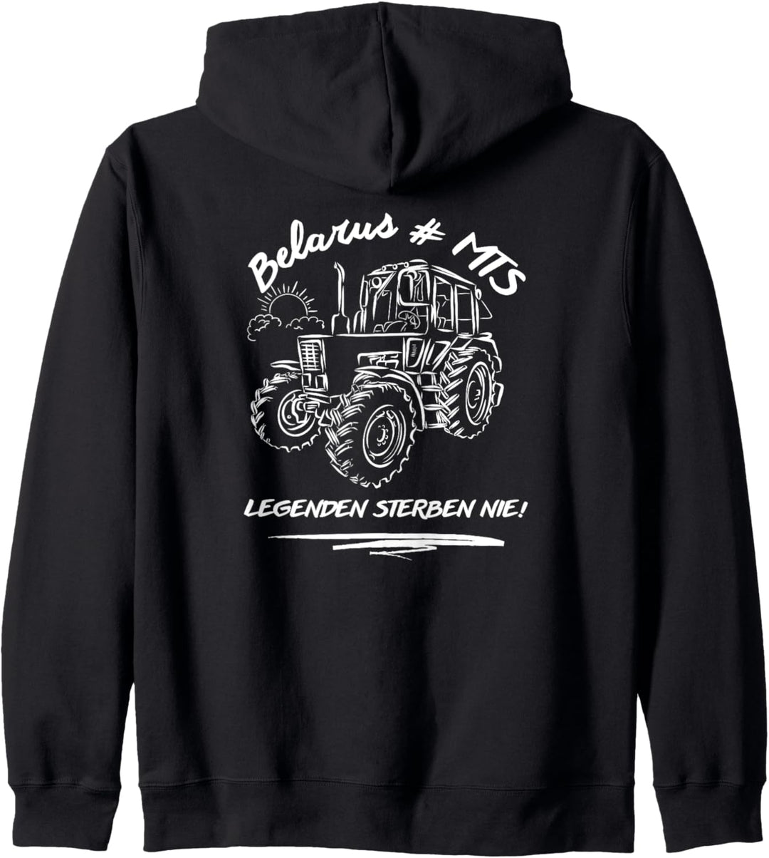 MTS # Weissrussland//DDR Landmaschinen-Legenden sterben nie Kapuzenjacke