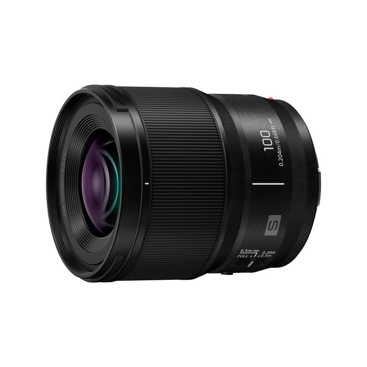 Panasonic Lumix S-E100: 100 mm F2.8 Makroobjektiv, Vollformat-Kameraobjektiv, kompaktes & leichtes D