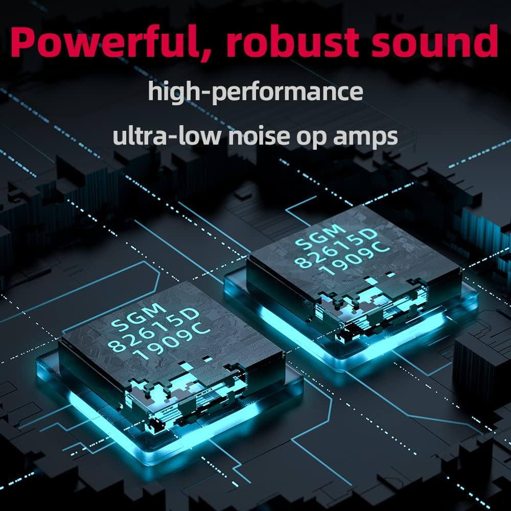 FiiO KA5 tragbarer DAC und Kopfhörerverstärker mit OLED-Display und 3,5mm sowie 4,4 mm symmetrischem