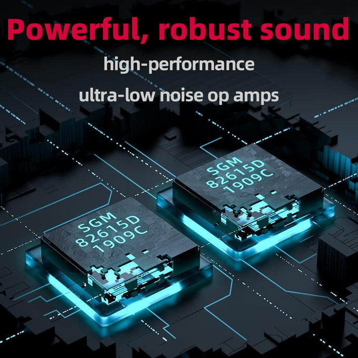 FiiO KA5 tragbarer DAC und Kopfhörerverstärker mit OLED-Display und 3,5mm sowie 4,4 mm symmetrischem