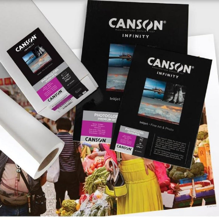 Canson 200001661 PhotoGloss Premium RC Box, Photopapier, A2 A2 42x59,4 cm, A2 42x59,4 cm