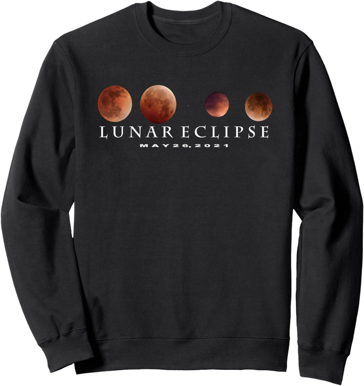 Mondfinsternis vom 26. Mai 2021 Sweatshirt