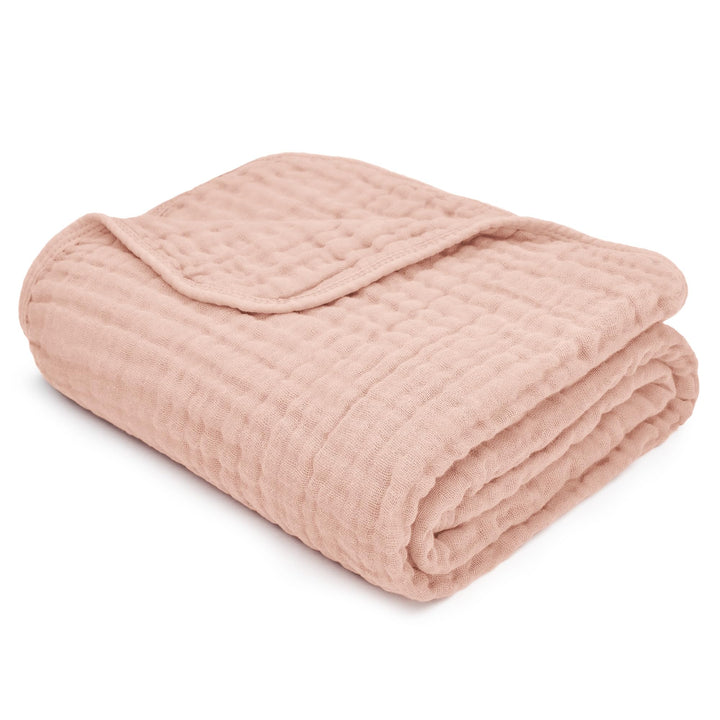 Comfy Cubs Baby-Musselin-Decke, Wickeldecke für Neugeborene, Kleinkinder, grosser Bezug, 101,6 x 101