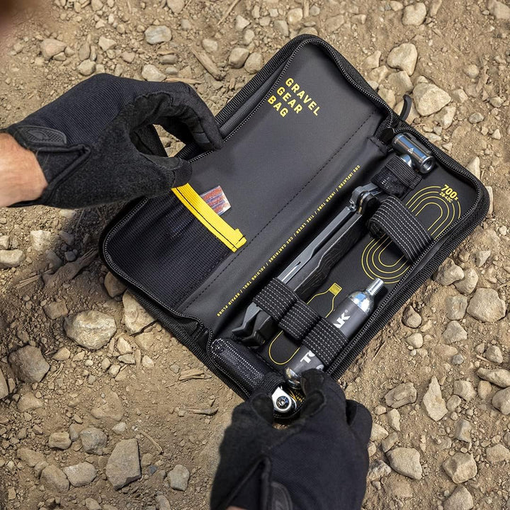 Topeak Nur Tasche für Kiesausrüstung, Schwarz, 23.3 x 9 x 4.3 cm, Fahrradrucksack