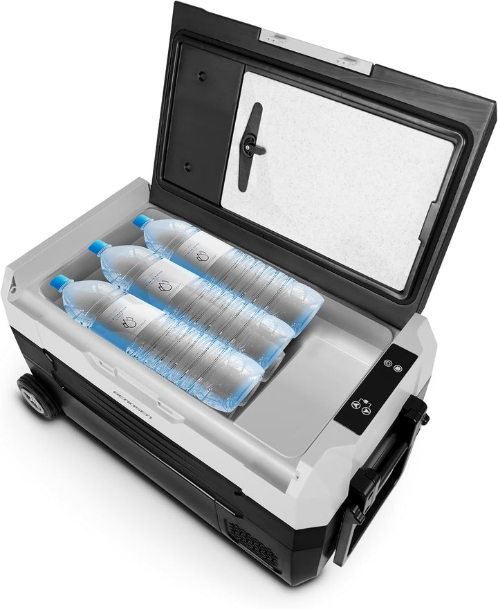 Berdsen Icemax 400 Kompressor Kühlbox 40L – tragbare 2-Zonen Gefrierbox – 12V/24V &amp; 230V Auto Campin