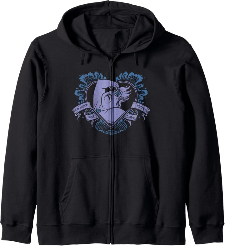 Disney Villains Valentines Ursula So Much For True Love Kapuzenjacke