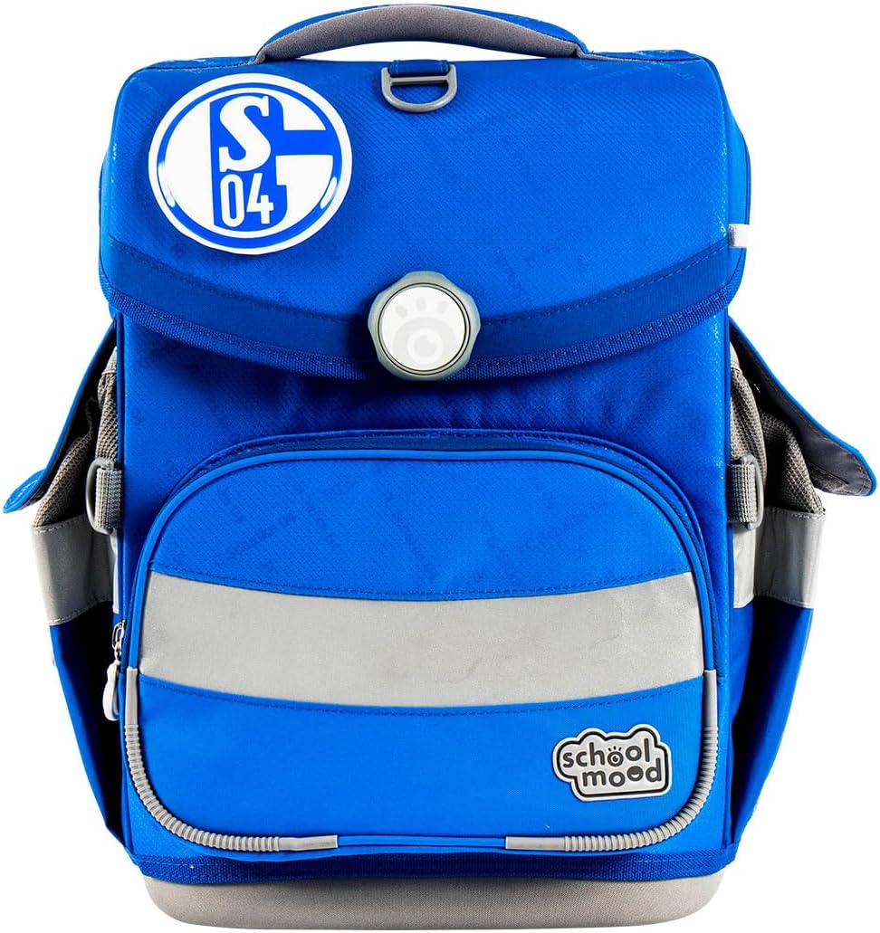 Familando - School Mood Timeless Air+ Schulranzen Set 9-teilig mit Lunch-Set -Sonder-Edition FC Scha