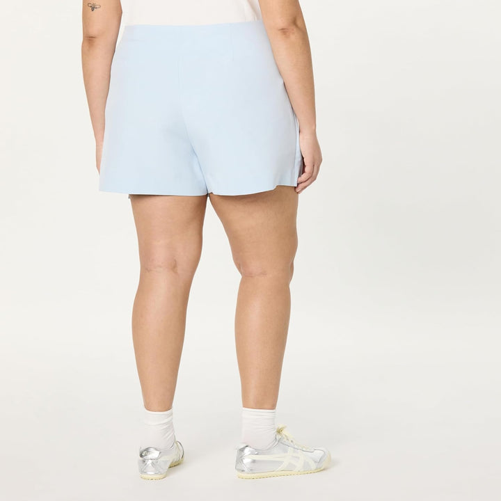 The Drop Damen Kamila A-line Mini Skort Shorts (1er Pack) M Skyway, M Skyway