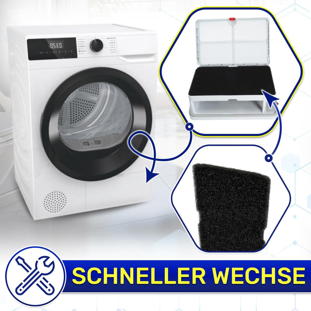 4 Stück Trockner Filter 240x155x10 mm mit dem Originalcode 2964840100 2964840200 für Beko für Grundi