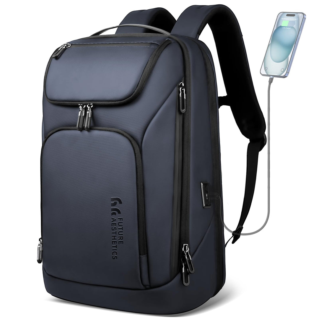 Rucksack Herren Gross 30L Laptop Rucksack 17,3 zoll Business Rucksack Wasserdicht Reiserucksack mit