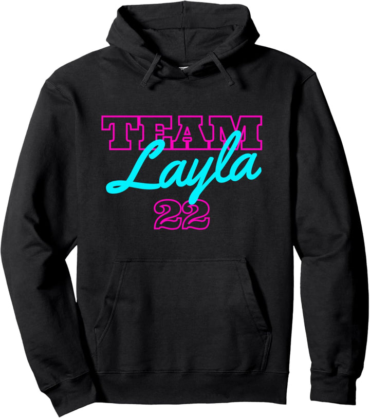 Team Layla - Mallehit Schlagerhit Sommerhit Malle Mallorca Pullover Hoodie